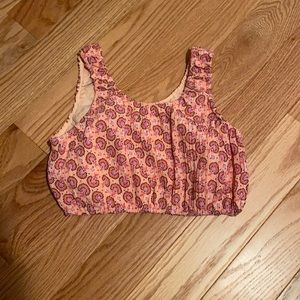 Zara crop top like new worn once